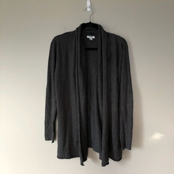 OLD NAVY Drape Cardigan Graphite Heather Gray - Picture 1 of 6